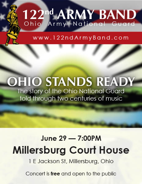Download the Ohio Stands Ready poster for Millersburg 2017